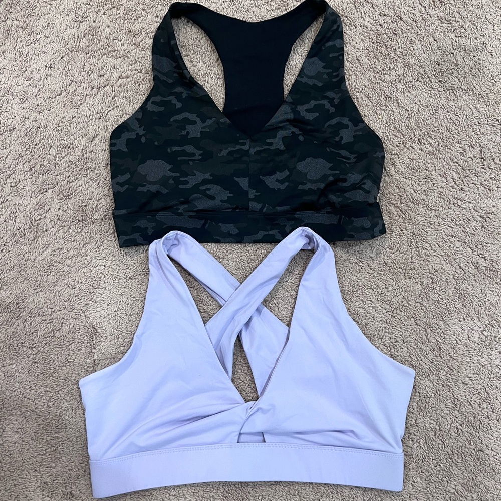 Two fabletics sports bras!
